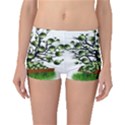 Watermelon Tree Abstraction On Watermelon Abundance Boyleg Bikini Bottoms View1