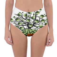 Watermelon Tree Abstraction On Watermelon Abundance Reversible High-waist Bikini Bottoms by pakminggu