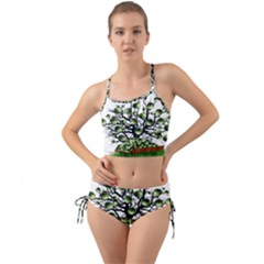 Watermelon Tree Abstraction On Watermelon Abundance Mini Tank Bikini Set by pakminggu