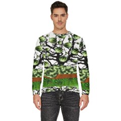 Watermelon Tree Abstraction On Watermelon Abundance Men s Fleece Sweatshirt by pakminggu