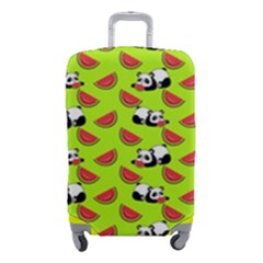 Watermelon Panda Background Wallpaper Luggage Cover (small) by pakminggu