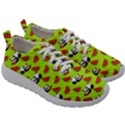 Watermelon Panda Background Wallpaper Mens Athletic Shoes View3