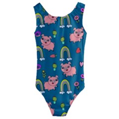 Texture Seamless Sample Digital Scrapbooking Kids  Cut-out Back One Piece Swimsuit by pakminggu