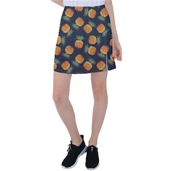 Pineapple Background Pineapple Pattern Tennis Skirt by pakminggu