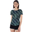 Background Pattern Leaves Texture Design Wallpaper Back Cut Out Sport Tee View1