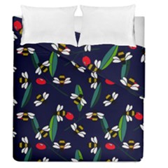 Art Floral Design Pattern Floral Pattern Duvet Cover Double Side (queen Size) by pakminggu