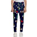 Art Floral Design Pattern Floral Pattern Kids  Skirted Pants View1