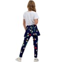 Art Floral Design Pattern Floral Pattern Kids  Skirted Pants View2