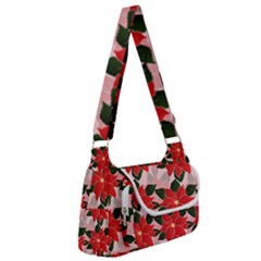 Poinsettia Pattern Seamless Pattern Christmas Xmas Multipack Bag by pakminggu