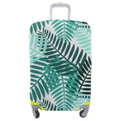 Background Pattern Texture Leaves Design Wallpaper Luggage Cover (medium)