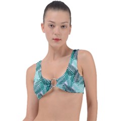 Background Pattern Texture Leaves Design Wallpaper Ring Detail Bikini Top by pakminggu