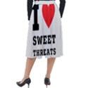 I love sweet threats  Classic Velour Midi Skirt  View2