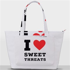 I Love Sweet Threats  Back Pocket Shoulder Bag  by ilovewhateva