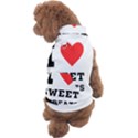 I love sweet threats  Dog Sweater View2