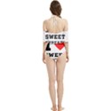 I love sweet threats  Halter Flowy Bikini Set  View2