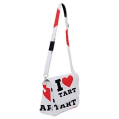 I Love Tart Shoulder Bag With Back Zipper by ilovewhateva