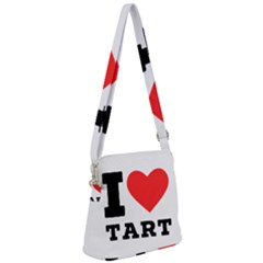 I Love Tart Zipper Messenger Bag by ilovewhateva