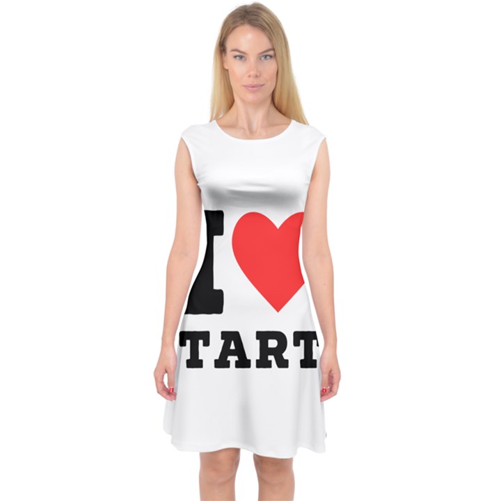 I love tart Capsleeve Midi Dress