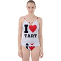 I love tart Cut Out Top Tankini Set View1