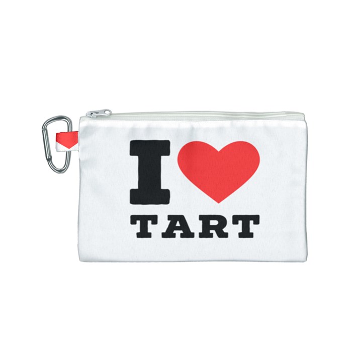 I love tart Canvas Cosmetic Bag (Small)