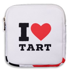 I Love Tart Mini Square Pouch by ilovewhateva