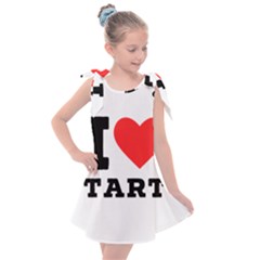 I Love Tart Kids  Tie Up Tunic Dress by ilovewhateva