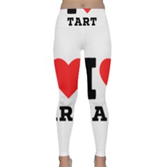 I Love Tart Lightweight Velour Classic Yoga Leggings by ilovewhateva