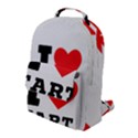 I love tart Flap Pocket Backpack (Large) View1