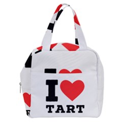 I Love Tart Boxy Hand Bag by ilovewhateva