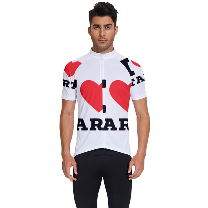 I love tart Men s Short Sleeve Cycling Jersey