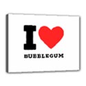 I love bubblegum Canvas 16  x 12  (Stretched) View1