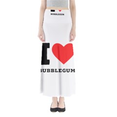 I Love Bubblegum Full Length Maxi Skirt by ilovewhateva