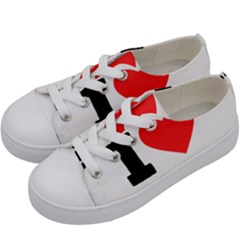 I Love Bubblegum Kids  Low Top Canvas Sneakers by ilovewhateva