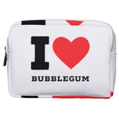 I Love Bubblegum Make Up Pouch (medium) by ilovewhateva