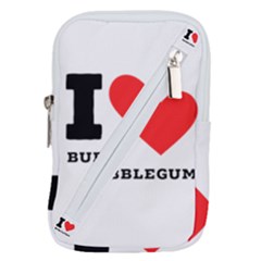 I Love Bubblegum Belt Pouch Bag (small) by ilovewhateva