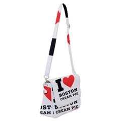 I Love Boston Cream Pie Shoulder Bag With Back Zipper by ilovewhateva