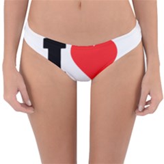 I Love Boston Cream Pie Reversible Hipster Bikini Bottoms by ilovewhateva