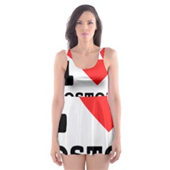 I Love Boston Cream Pie Skater Dress Swimsuit by ilovewhateva