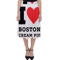 I Love Boston Cream Pie Classic Midi Skirt by ilovewhateva