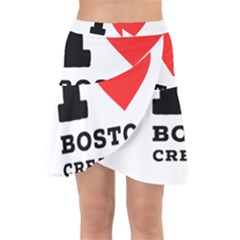 I Love Boston Cream Pie Wrap Front Skirt by ilovewhateva