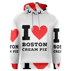 I Love Boston Cream Pie Men s Overhead Hoodie by ilovewhateva