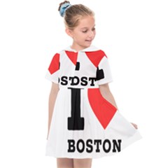 I Love Boston Cream Pie Kids  Sailor Dress by ilovewhateva