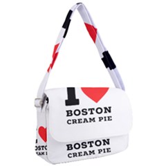 I Love Boston Cream Pie Courier Bag by ilovewhateva