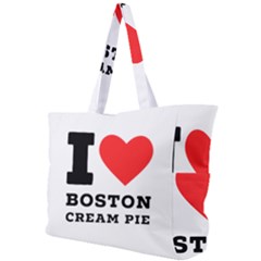 I Love Boston Cream Pie Simple Shoulder Bag by ilovewhateva