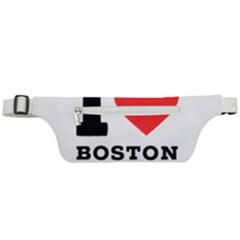 I Love Boston Cream Pie Active Waist Bag by ilovewhateva