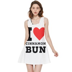 I Love Cinnamon Bun Inside Out Reversible Sleeveless Dress by ilovewhateva