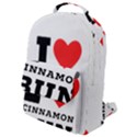 I love cinnamon bun Flap Pocket Backpack (Small) View1