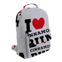 I love cinnamon bun Flap Pocket Backpack (Small) View2