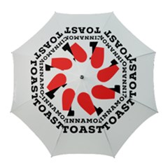 I Love Cinnamon Toast Golf Umbrellas by ilovewhateva