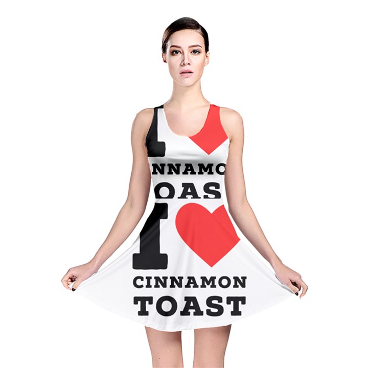 I love cinnamon toast Reversible Skater Dress